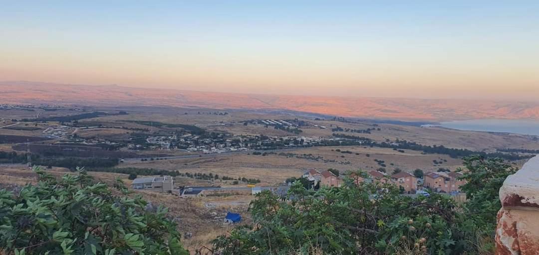 צפת צימר בקתה מול הנוף מראה חיצוני תמונה